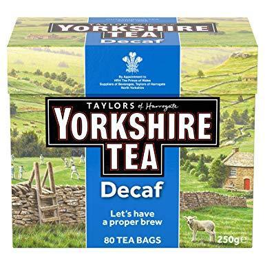 Yorkshire Decaffeinated Tea bags 40 or 80s – Myers of Keswick